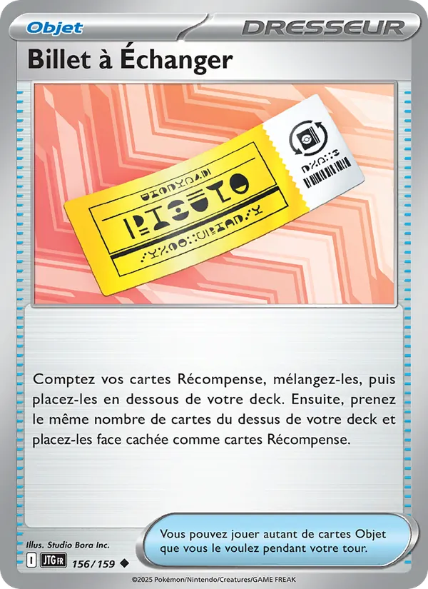 Billet à Échanger, Aventures Ensemble No. 156