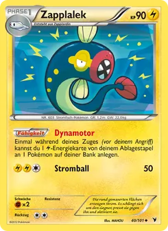 Zapplalek, Königliche Siege No. 40 Normal