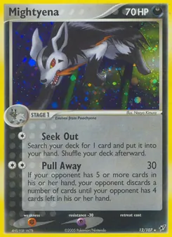 Mightyena, Deoxys Nº 12 Holo