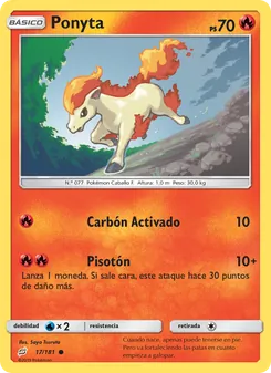 Ponyta, Union de Aliados No. 17 Normal
