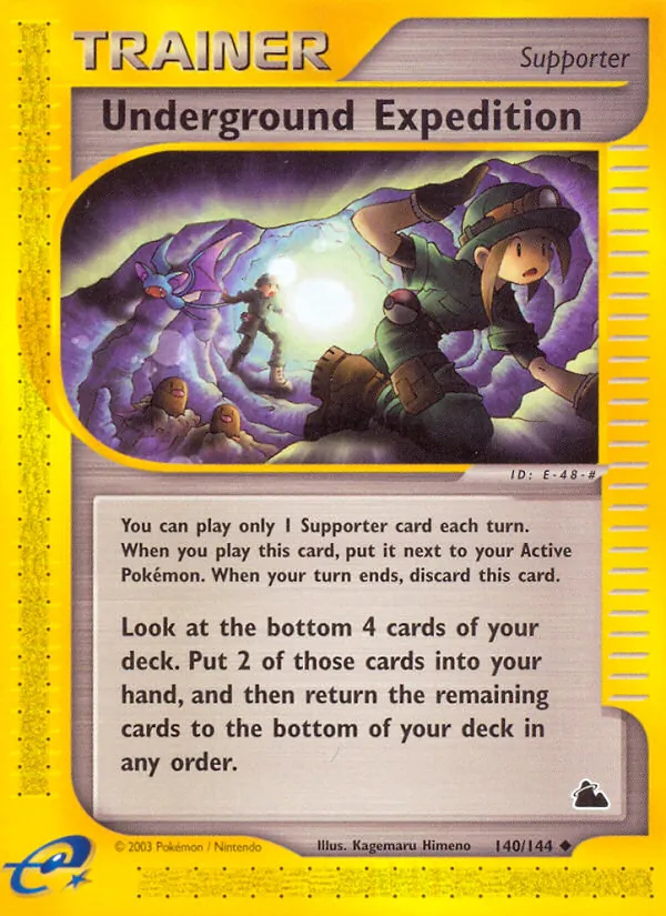 Underground Expedition, Skyridge Nº 140