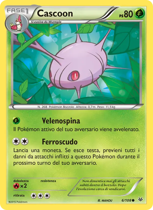 Cascoon, Furie Volanti Nº 6