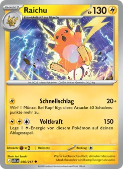 Raichu, Erhabene Helden No. 056 Normal