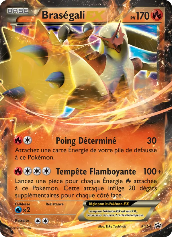 Braségali EX, Promo XY Nº XY54