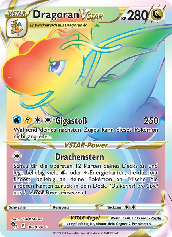 Dragoran VSTAR, Pokémon GO No. 081