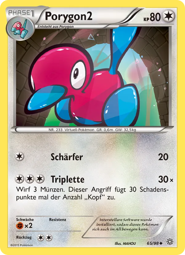Porygon2, Ewiger Anfang Nº 65