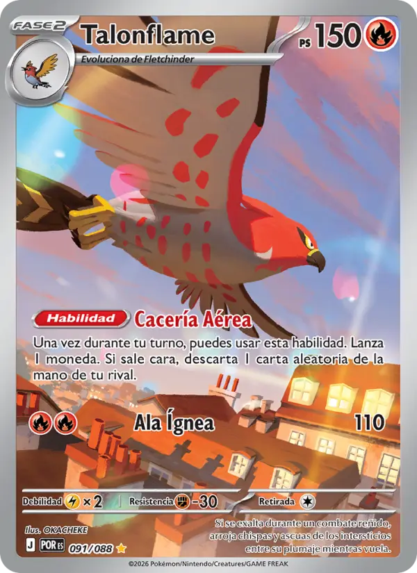 Talonflame, Equilibrio Perfecto Nº 091