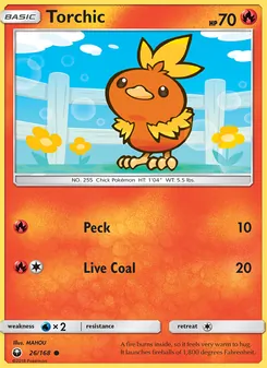Torchic, Celestial Storm No. 26 Normal