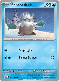 Shnebedeck, Mega-Entwicklung Nº 035 Normal