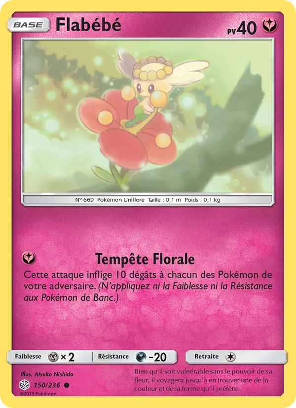 Flabébé, Éclipse Cosmique Nº 150