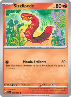 Sizzlipede, Fuerzas Temporales No. 036 Normal