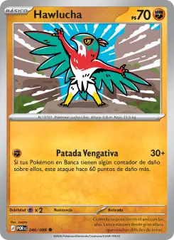 Hawlucha, Equilibrio Perfecto No. 046 Normal