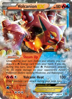 Volcanion EX, Steam Siege No. 26 Normal