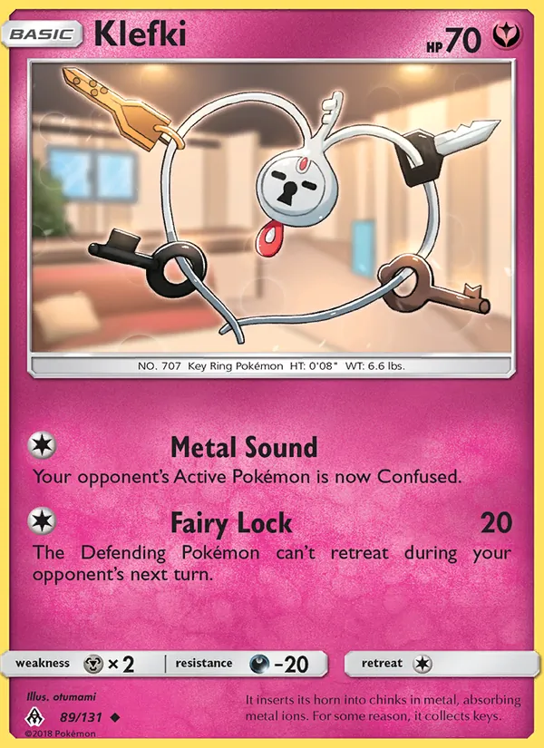 Klefki, Forbidden Light No. 89