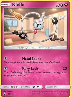 Klefki, Forbidden Light No. 89 Normal