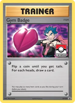 Gym Badge, XY Black Star Promos No. XY207 Normal