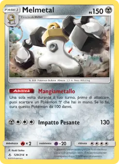 Melmetal, Legami Inossidabili No. 129 Normal