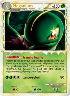 Meganium, HeartGold SoulSilver Nº 109 Holo