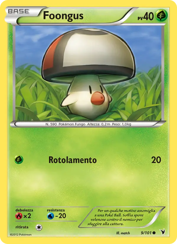 Foongus, Vittorie Regali No. 9