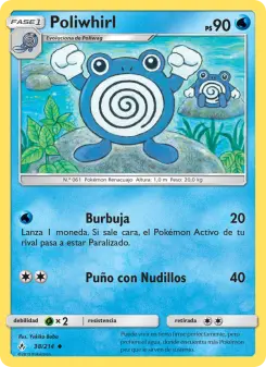 Poliwhirl, Vínculos Indestructibles Nº 38 Normal