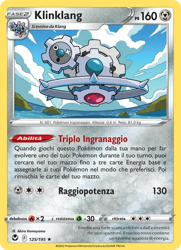 Klinklang, Tempesta Argentata No. 125