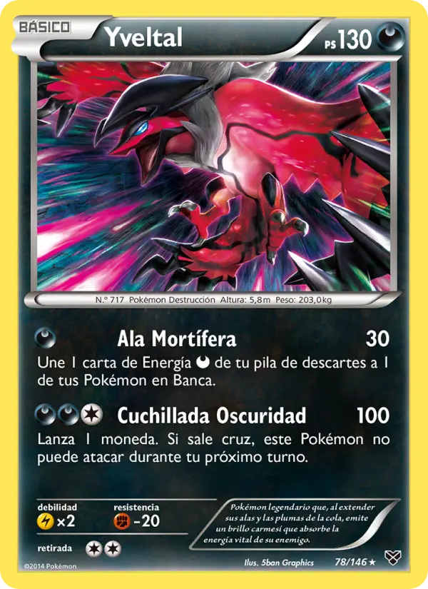 Yveltal, XY No. 78