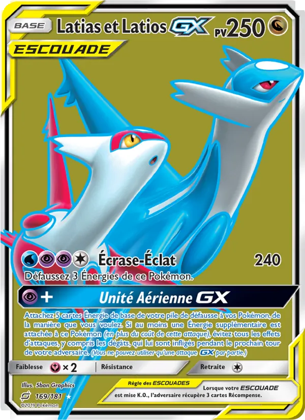 Latias et Latios GX, Duo de Choc Nº 169