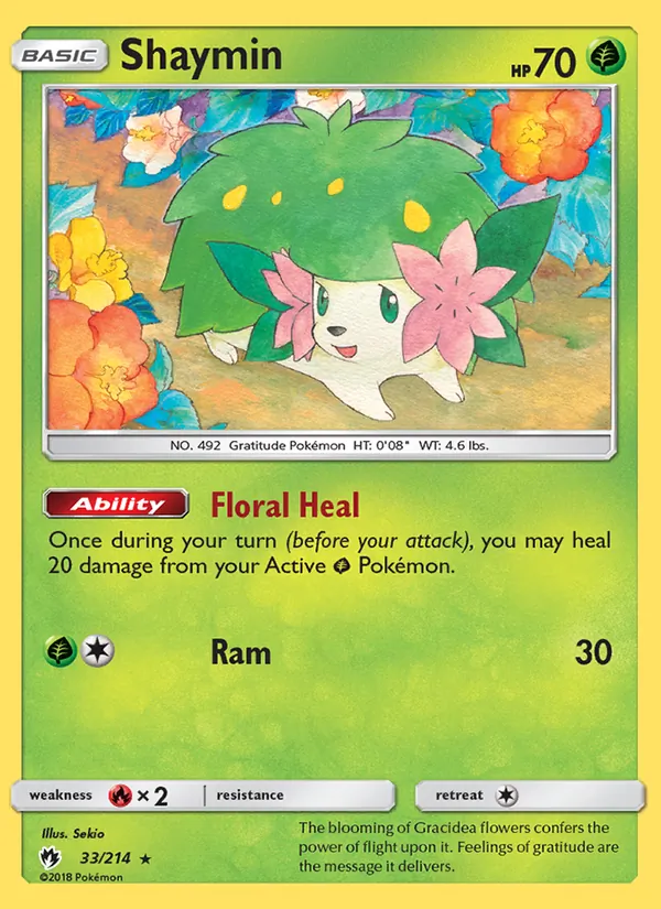 Shaymin, Lost Thunder No. 33