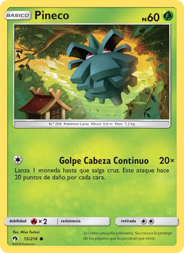 Pineco, Truenos Perdidos No. 15