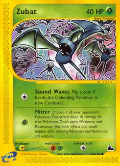 Zubat, Skyridge No. 117 Normal