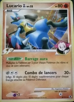 Lucario  Niv. 32, Rivaux Émergeants No. 8