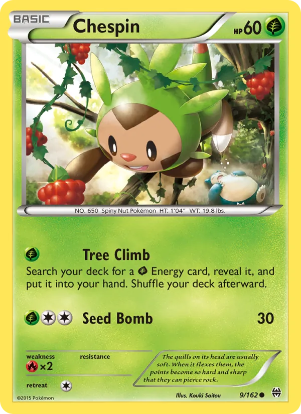 Chespin, BREAKthrough Nº 9