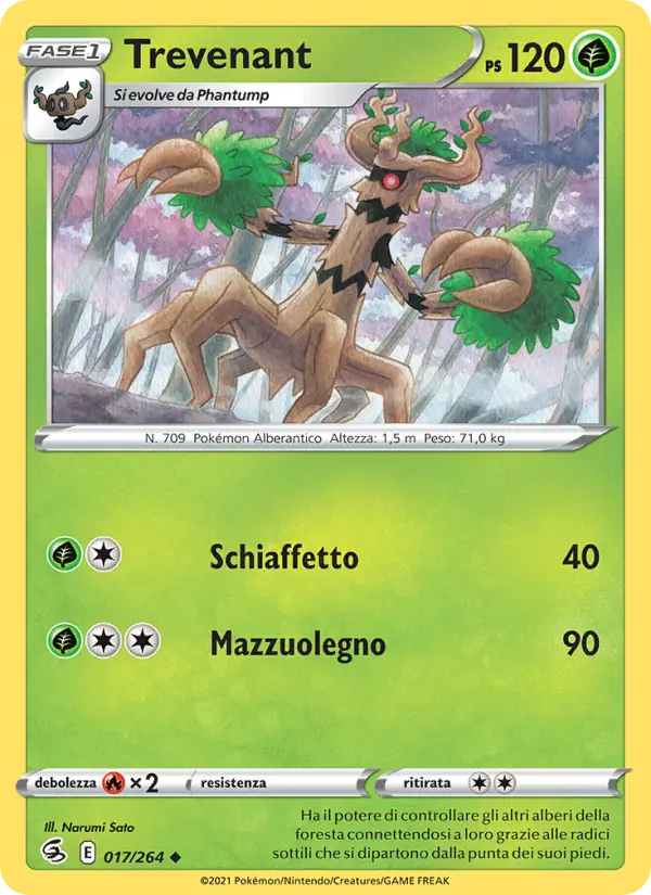 Trevenant, Colpo Fusione No. 17