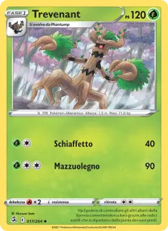 Trevenant, Colpo Fusione Nº 17 Normal