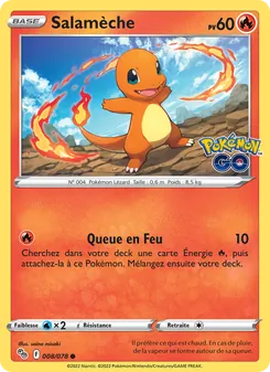 Salamèche, Pokémon GO Nº 008 Normal