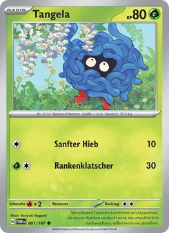 Tangela, Maskerade im Zwielicht No. 001 Normal