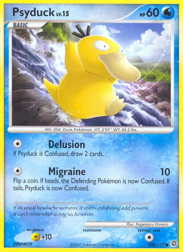 Psyduck, Secret Wonders No. 100
