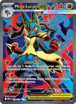 Mega-Lucario-ex, Mega-Entwicklung Nº 160 Holo