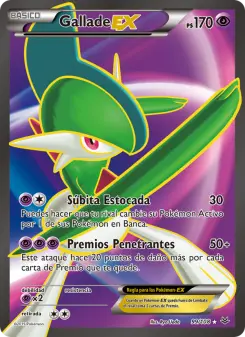Gallade EX, Cielos Rugientes Nº 99 Normal
