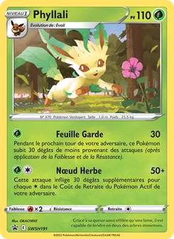 Phyllali, Promo SWSH Nº SWSH191 Normal