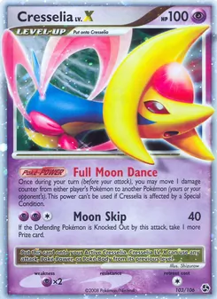 Cresselia, Great Encounters Nº 103 Holo