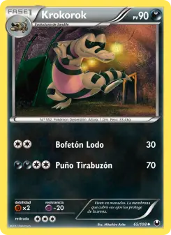 Krokorok, Oscuros Exploradores No. 65 Normal