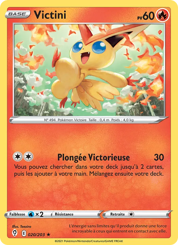 Victini, Évolution Céleste No. 20