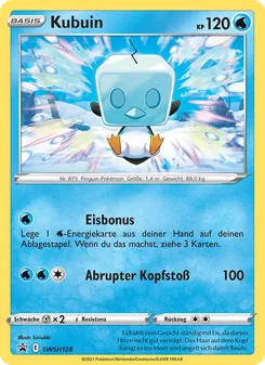 Kubuin, SCSC Promokarten No. SWSH128 Holo