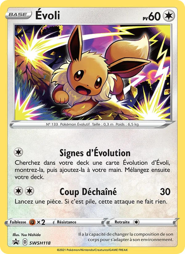 Évoli, Promo SWSH Nº SWSH118