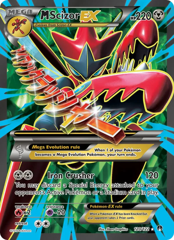 M Scizor EX, BREAKpoint Nº 120