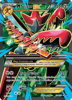 M Scizor EX, BREAKpoint No. 120 Normal