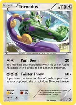 Tornadus, Furious Fists No. 86 Normal