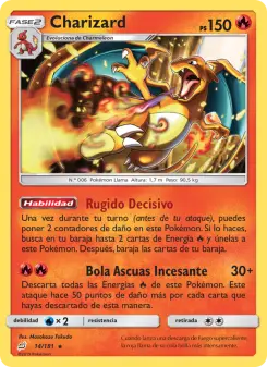 Charizard, Union de Aliados No. 14 Normal