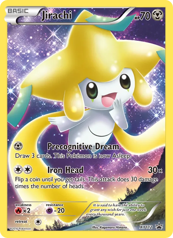 Jirachi, XY Black Star Promos No. XY112